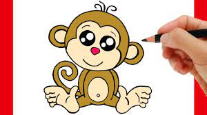 Most artists are always looking for cool drawing tutorials from where they learn and practice more. How To Draw A Monkey Easy Step By Step Drawing Monkey Youtube
