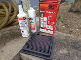 Paras air berkurang dari tiub 1 ke tiub 3. Tacra S Diy Garage K N Air Filter Cleaning