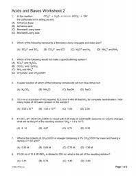 When do you use indicators and a ph meter to measure ph? Acids And Bases Worksheet 2 Revsworld