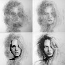 Stefanrharris Charcoal Portrait Process Portrait Drawing Charcoal Drawing Charcoal Art