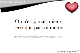 L'amour donne de l'esprit aux femmes et le retire aux hommes. Les Proverbes Francais Celebres