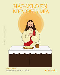 Háganlo en memoria mía” ? #SantoTriduoPascual #JuevesSanto #SERCatólico