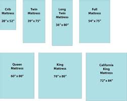 a quick reference guide to standard mattress sizes