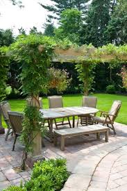 Besedka Kleiner Hinterhof Terrasse Terassenentwurf Gartengestaltung