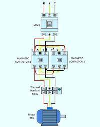 Wiring diagrams w bulletin 609u. Wiring Diagram Forward Reverse For 3 Phase Motor My Electrical Diary