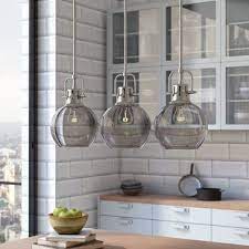Litfad.com covers products in home lightings, such as chandelier, pendant lights, wall lights, crystal lights, industrial style lighting, and etc. Shop Wayfair For The Best Pendant Lights For Kitchen Island Enjoy Free Shipping Hanging Lights Kitchen Kitchen Island Pendants Hanging Light Fixtures Kitchen
