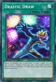 They are cards that help a duelist draw more cards. Anime Card Discussion Drastic Draw Yugioh