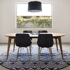 Check out this gallery of 90+ dining rooms with an area rug. Round Rugs In Living Room Dining And Bedroom Ruggable Blog