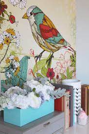Make some diy bird nests and create bird themed decor. The Ragged Wren Girls Room Makeover Finally Bird Bedroom Bird Decor Bird Bedroom Decor