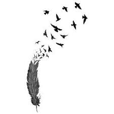 Birds Flying Away Tattoo Meaning Set Free Feather With Birds Tattoo Feather Tattoo Meaning Tattoos