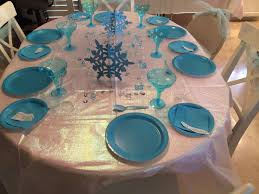 Frozen Themed Table Decorations Frozen Table Decorations Table Decorations Frozen Table
