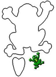 Coqui Frog Frog Template Frog Outline Red Eyed Tree Frog