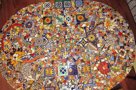I cover the top of the table with white paper and use pva glue to fix. How To Make A Mosaic Table Arxiusarquitectura