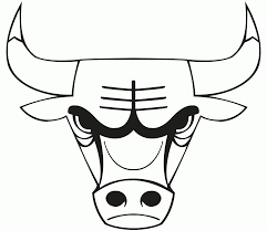 Chicago Bulls Coloring Page Home At Pages Of Chicago Bulls Logo Bull Logo Logo Chicago Bulls