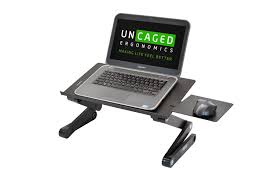 Using a laptop on your actual lap sounds like a great idea. Workez Best Adjustable Ergonomic Laptop Desk Stand Lap Desk For Bed