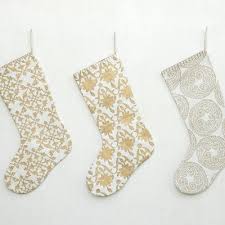 Shop with afterpay on eligible items. Design Shimmer White Christmas Gold Christmas Stockings Christmas Stockings Anthropologie Christmas