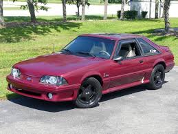Image result for Bright Red 1993 Mustang