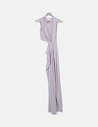 Abito lungo in satin dalla caduta elegante. Vestiti Eleganti H M Donna Acquista Online Su Micolet Com