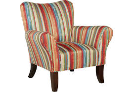 Painterly Stripe Accent Chair Stripe Accent Chair Yellow Accent Chairs Accent Chairs For Living Room