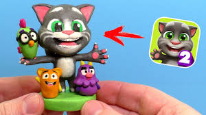 Lepim Govoryashego Kota Toma Iz Igry Talking Tom 2 Youtube