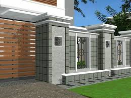 Pin By Selimi On Home Decor Front Wall Design Modern Fence Design Fence Design