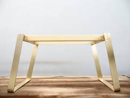 Brass Dining Table Base 28 X 24 Apart Etsy In 2020 Steel Table Base Brass Table Base Dining Table Bases