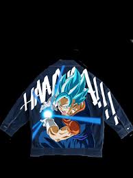 Dragon ball z jean jacket. Vegito Dragon Ball Z Jacket Custom Denim Jacket Custom Denim Jackets