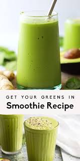 The Best Green Smoothie Recipe With Avocado Ambitious Kitchen Recipe Green Smoothie Recipes Smoothie Recipes Healthy Healthy Smoothies
