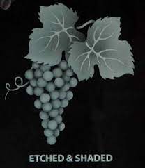 See more ideas about glass, grapes, clear. Etched Glass Carved Glass What Do You Mean Sans Soucie