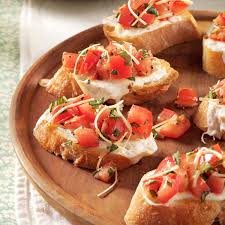 Fresh Tomato Bruschetta Recipe Recipes Appetizer Recipes Tomato Bruschetta Recipe