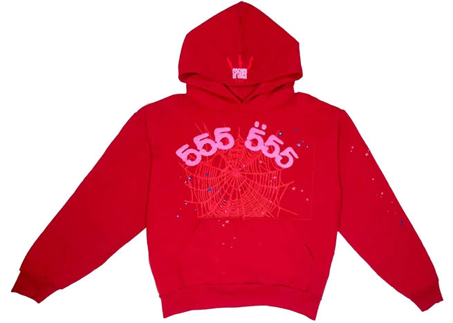 The iconic Sp5der 555 Worldwide hoodie design, AI generated