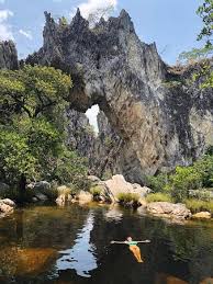 Ice bath challenge rotina, desafio da piscina. Piscina Em Baixo Da Ponte De Pedra Ponte De Pedra Vem Com A Janna Desafio Das Cachoeiras Picture Of Ponte De Pedra Cavalcante Tripadvisor