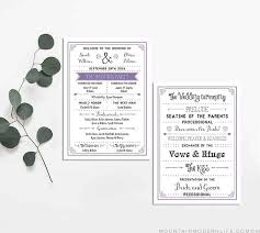 Are you looking for free party program templates? Free Printable Wedding Program Mountainmodernlife Com
