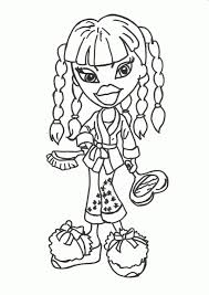 They usually come as a human or sometimes as an animal and have taken on some animated appearance in more modern times like the popular barbie and bratz dolls. Free Printable Bratz Coloring Pages For Kids Coloring Pages For Girls Coloring Book Art Cartoon Coloring Pages