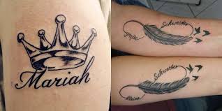 Lotus unalome with kids names vertically down spine continue with the flow. Tattoo Design For Woman