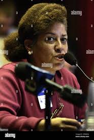 Sharon Hazard-Johnson, whose parents were murdered by Brian Wakefield in  2001, speaks out against ending the death penalty Monday, Dec. 10, 2007, in  Trenton, N.J. Wakefield, is among the eight death row