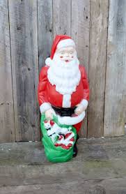 Vintage Santa Claus 46 Empire Plastics Blow Mold Light Etsy Vintage Santa Claus Vintage Santas Santa Decorations
