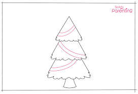 Color a wreath or design a gingerbread house. How To Draw A Christmas Tree For Kids