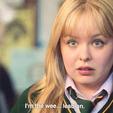 I just finished derry girls and this @nicolacoughlan scene lives rent free  in my head, I love it 🩷✨🏳️‍🌈