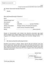 .sebuah contoh surat tentang lamaran pekerjaan. Contoh Surat Lamaran Sipir Cpns Kumpulan Contoh Surat Dan Soal Terlengkap