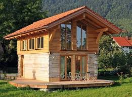 Blockhauser Fur Singles Und Kleinfamilien Haus Blockhaus Kleine Hausideen