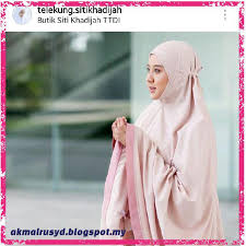 Siti khadijah apparel online store provides a wide range of telekung collection for women. Jatuh Cinta Dengan Telekung Siti Khadijah Memang Tak Cari Lain Dah