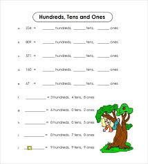 Present simple and present continuous worksheet 3 : Ones And Tens Place Value Worksheets Kindergarten Worksheets Central