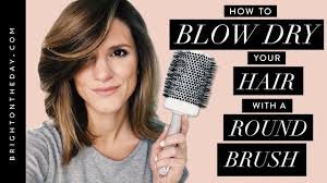 From small to large, these round brushes can create a myriad of stunning styles. How To Blow Dry Hair With A Round Brush Lots Of Volume Youtube