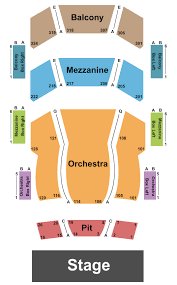 Whitaker Center Seating Chart Harrisburg