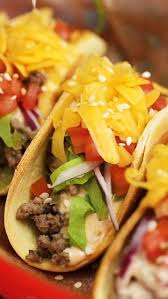 Burger Tacos Recipe Chicken Entrees Burger Buns Tacos
