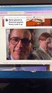 Patrick Bateman Glass Frames