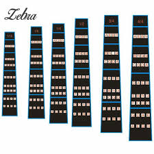 Us 1 43 Zebra Violin Fretboard Scale Stickers Fret Marker Labels Fingering Chart For 1 2 1 4 3 4 4 4 1 8 1 10 Violin In Violin Parts Accessories