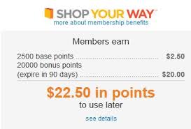 Sears Shop Your Way Points What To Do When They Expire