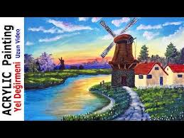Resim Yapma Videolari 9 Akrilik Boya Resim Yapma Teknigi Mdf Tuval Calismasi Yapimi Painting Youtube In 2020 Painting Art Acrylic